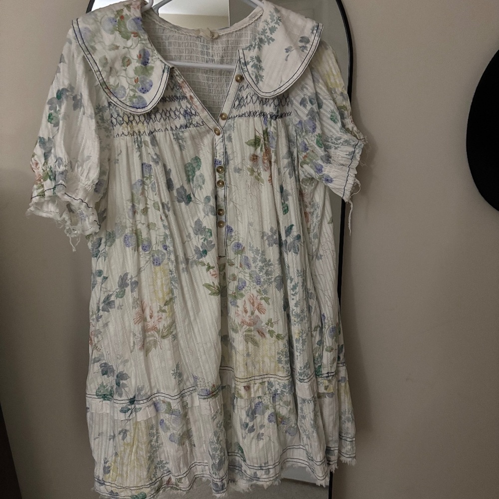 Pilcro The Findley puff sleeve dress